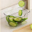 Divided Serving Tray Multipurpose Fridge Organizer Snackle Tray Nuts Popcorn 5