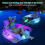 Pool Float Lounge with Cup Holders Water Lounge Chair Inflatable Pool Floats 4