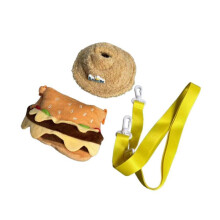 (For 15cm  Dolls, Hamburger Bag Hat) Plush Doll Bag Decoration Birthday Gifts Imagination Make Your Own Dolls