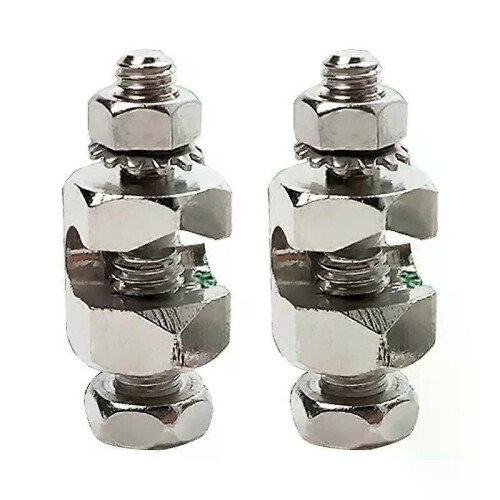 2 Pcs Solar Panel Boden Lug Befestigungen Clips Kabel Klemmen Einfache Installation