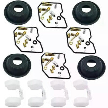Vergaser Reparatur Kit Für KAWASAKI ZRX1100 1999-2000 ZRX 1200 1100 Membran Float 4X
