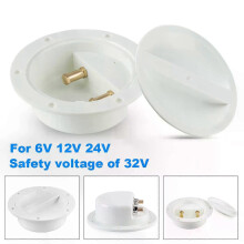 Für Seefischerei Weiß/Schwarz Elektrische Agitation Angeln Wasserdichte Boot Junction Box Netzteil Basis