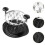 (25x25x8.5cm,Black)Chicken Shredder Multifunction Meat Shredder Machine for Pulled Beef Chicken Black 3
