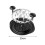 (25x25x8.5cm,Black)Chicken Shredder Multifunction Meat Shredder Machine for Pulled Beef Chicken Black 5