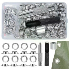 ÖSENSATZ 300 STK. MIT STANZWERKZEUG FÜR 12 MM KUPFER