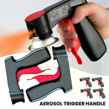 Sprühdosengriff, Auslöser, wiederverwendbares Zubehör, Sprühgerät, Sofort-Aerosol-Handgriff für Autolackklebstoffe