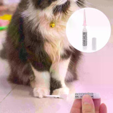 10 Stück Nagelabdeckungen für Haustiere, Hunde und Katzen, Krallen, Pfotenkappen, Gel-Schutz, selbstklebender