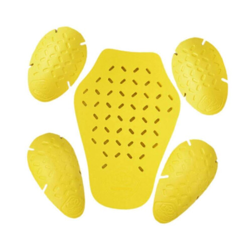 5x Generic Motorcycle Jacket Armor Pads Riding Gear Elbow Back Shoulder Pads