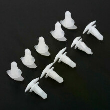 10 Stücke 91530-SP1-003 Gummi Weatherstrip Tür Und Boot Dichtung Clips Passt 6mm Loch Für Honda Accord