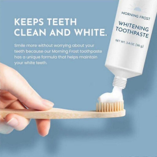 SNOW Morning Frost Whitening Toothpaste, 3.4 Oz 1