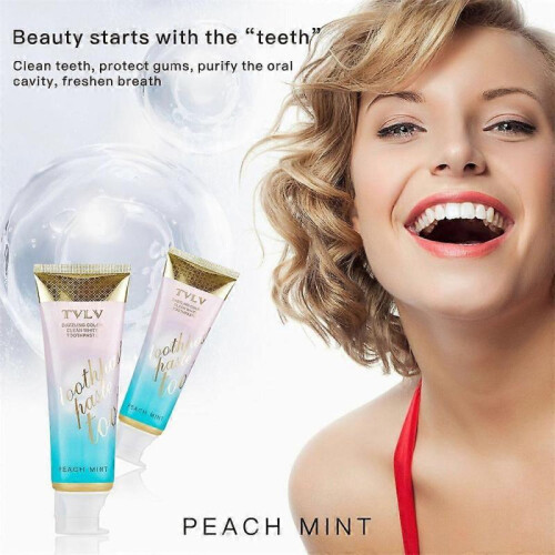 Peachloft Teeth Whitening Toothpaste, Peachloft Toothpaste, New Radiant 1