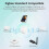 SONOFF Zigbee Wireless Remote Control Smart Switch, Smart Life Remote Control Switch Key Scene Switch Wireless Button for Smart Home Devices and Scene 4