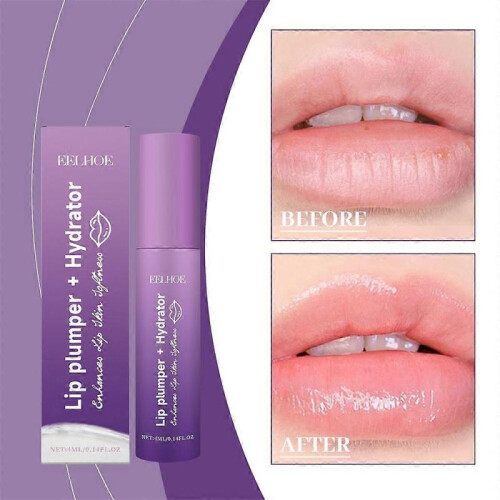 Lip Plumper + Hydrator Lip Balm, Plump Lips, Cooling & Non-Sticky Formula 2
