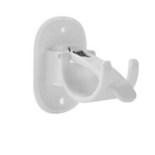 (white) Easy Gadgetx Rods, Easy Gadgetx Rods for Lundry, No-Drill Curtain Rod Holder