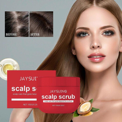 Exfoliating Scalp Scrub Shampoo with Tumeric & Avocado Oil 200ml 1