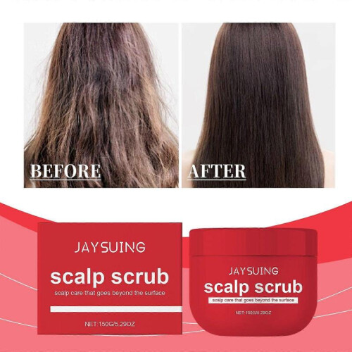 Exfoliating Scalp Scrub Shampoo with Tumeric & Avocado Oil 200ml 2
