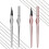 (Brown) Cooklesa Upgraded Natural Waterproof Eyebrow Pen with Microfine Tip 1