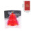 (red) Unique Shimmering Festive 3d Mesmerizing Luminous Christmas Card Creative 3d 1