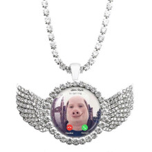 John Pork is Calling Answer Call Phone Funny Pig Lover Graphic The moonNecklace
