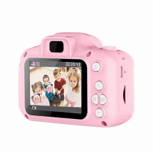 (color01) Mini Cartoon Photo Camera Toys 2 Inch HD Screen Childrens Digital Camera Video Recorder Camcorder Toys for Kids Girls Gift