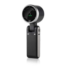 (black) Regularlyk Portable Handheld Turbo Fan,Hand Folding High-Speed Turbine Fan