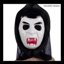 (Black 80cm) Halloween Party Horror Mask Ghost Face Demon Witch Scream Mask Novelty Funny