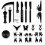 (white) 5th Gen Dummy13 Action Figure,Multi-Jointed Movable Toys DIY Assembled Model 4