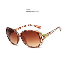 (Leopard print color) Cat Eye Sunglasses for Women Polarized Trendy Oversized Sunglasses, Street Style UV Protection