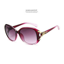 (Purple) Cat Eye Sunglasses for Women Polarized Trendy Oversized Sunglasses, Street Style UV Protection