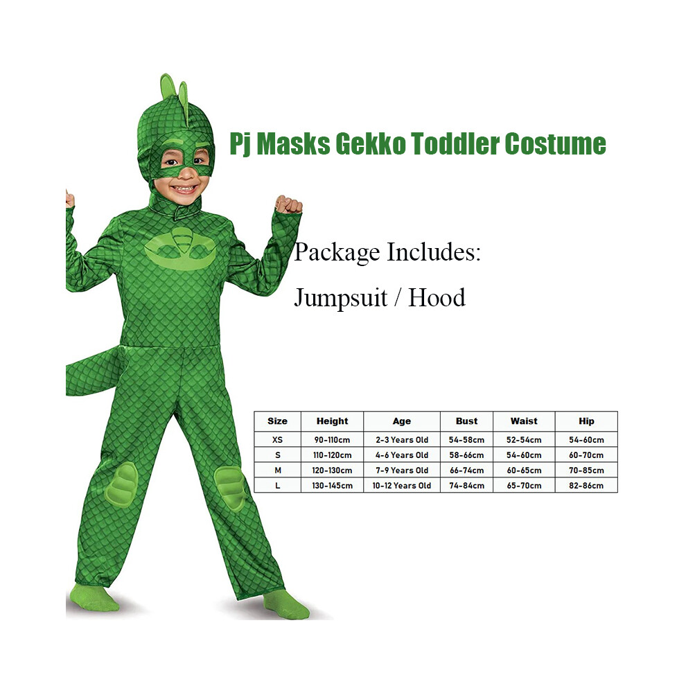 Photos - Fancy Dress ) cosplay Blue Pajama Boys Girls Anime Hero Costume with Mask Cosplay Clothe Suit Child Halloween costum(Green, L(130-145cm)