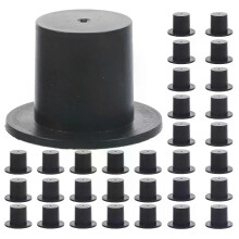 50 Pcs Kunststoff Clown Hut Entzückende Hüte Miniatur Austauschbare Top Tiny Schöne Multi-funktion
