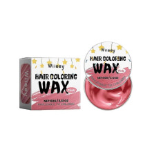 Wiieey Children's Pink Hair Cream Children's Color Hair Plant Extract Maintenance Diy Color Beauty Pomade