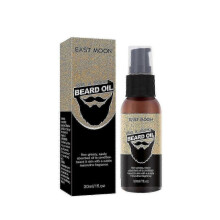 Beard Oil, Men's Facial Sideburns Styling Moisturizing Black Dense Treatment Oil