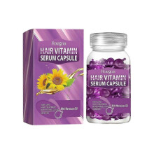 (30Pieces Purple Style) Hoegoa Hair Essential Oil Care Capsule Soft Head Cleaning Hair Care Essential Oil