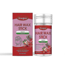 Hoegoa hair wax stick, smooth hair, easy to comb, tidy up broken hair, natural styling, long-lasting styling hair wax stick
