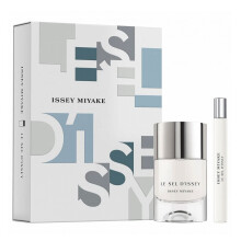 Issey Miyake Le Sel d Issey Gift Set - 50ml + 10ml Eau de Toilette, Woody Aquatic Fragrance with Sea Salt & Ginger