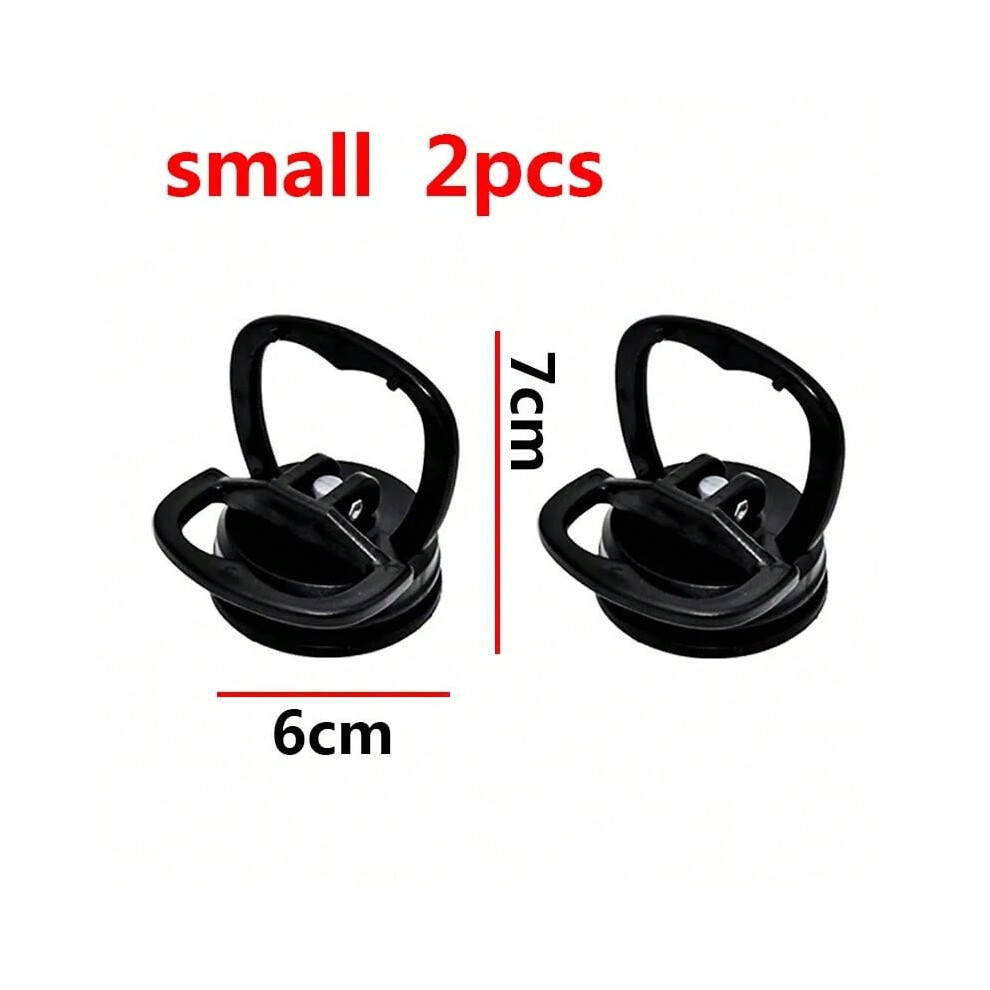 (black 2pcs) Car Repair Tool Body Repair Puller Big/Small Suction Cup Remove Dents Puller Portable For Dent Glass Suction Removal-image-OPC-PHMM2C5-NEW