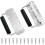 2025 Latest Model  2Pcs Spring Loaded Case Handles, 304 Stainless Steel Surface Mount Chest Handle 5