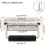 2025 Latest Model  2Pcs Spring Loaded Case Handles, 304 Stainless Steel Surface Mount Chest Handle 2