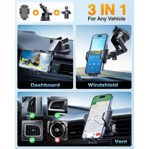 2025 Latest Model  VANMASS [Professional Edition] Universal Car Phone Holder 2
