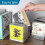 4Pcs Clear Acrylic CD Holder with Rubber Feet Stackable CD DVD Display Rack CD 3