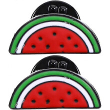 Watermelon Brooch Pin Palestine - 2pcs Watermelon Enamel Pin - FreePalestines