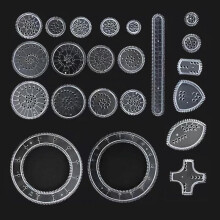 22Pcs Spirograph Drawing Set Geometric Spiral Stationery Tool Drawing Painting