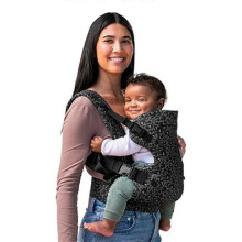 (Leopard) High-quality 4-in-1 baby carrier for infants and toddlers  All-position front