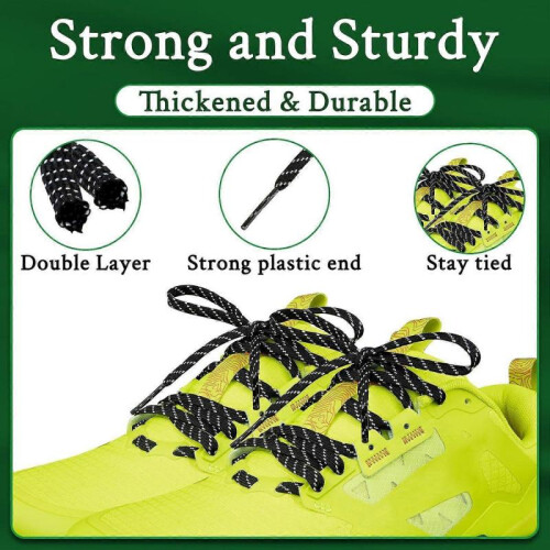 7MM Flat Shoe Laces for Altra Shoes, Shoelaces Replacement Strings for Running 2