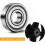 4 Pcs Walker Wheels Replacement, 6 Inch Solid Wheelchair Front Wheels, Anti-Slip 4