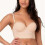 Women's Longline Strapless Bra Bustier Full Coverage Anti Slip Underwire Corset 1