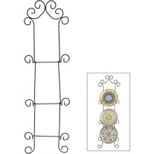 High quality brand new Wall Plate Holder Rack-Sturdy Metal Plate Hanger for