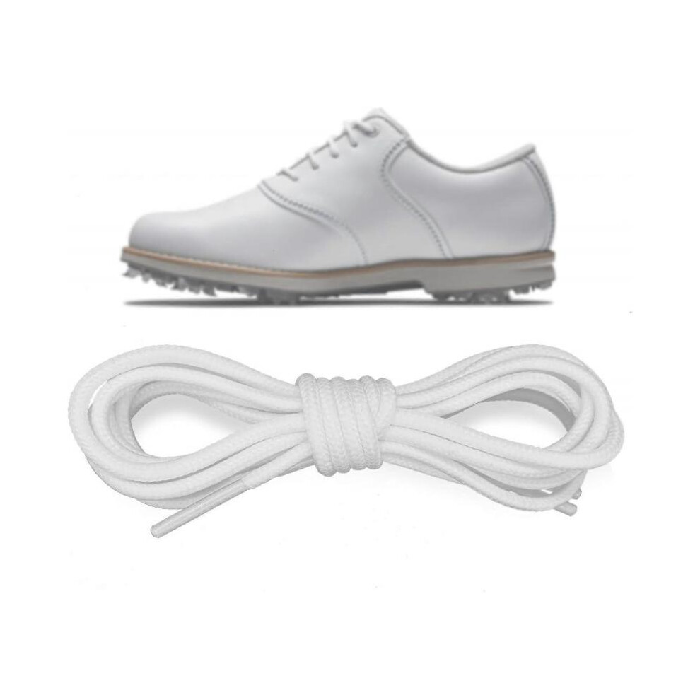Polyester Golf Shoelaces for FootJoy Golf Sport Shoe, 3/32(2.5mm) Thin Dress