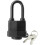 6 Pack Waterproof Padlocks Keyed Alike - Heavy Duty Laminated Steel Lock for 2